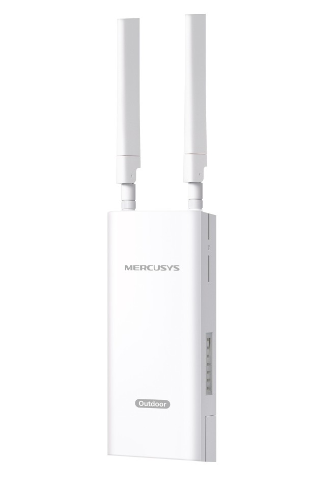 Mercusys MB118-4G 300 Mbps Wireless 4G LTE Outdoor/Indoor Router with IP65 Weatherproof, PoE Support & Multi-Mount