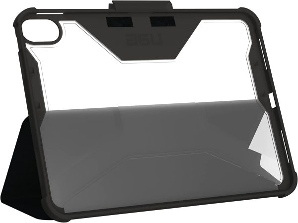 UAG Plyo Rugged Folio Case for Apple iPad 11" 11th Gen (A16) & iPad 10th Gen (10.9") – Military Drop Protection, Auto Wake/Sleep, Apple Pencil Holder, Black/Ice