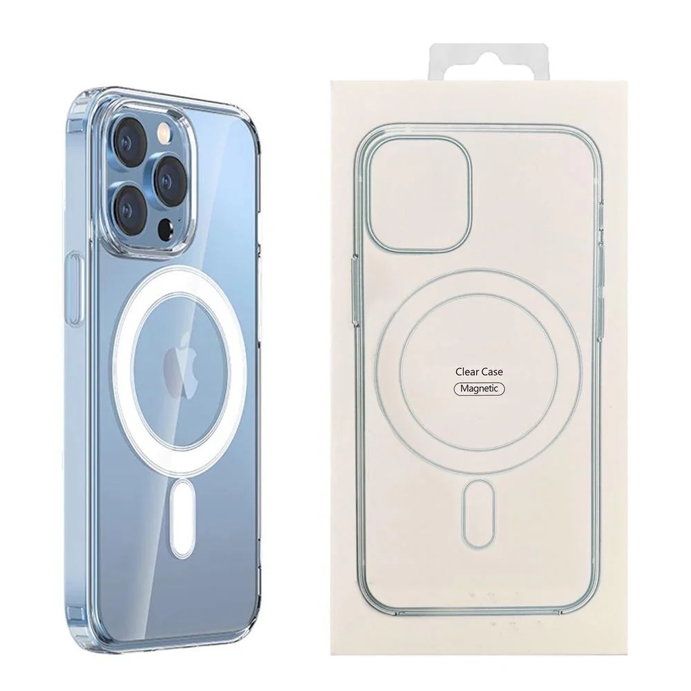 USP Apple iPhone 16 Plus Clear Case with MagSafe - 360° Rotating, Shockproof, Scratch Resistant, Lightweight Crystal Clear Protective Cover