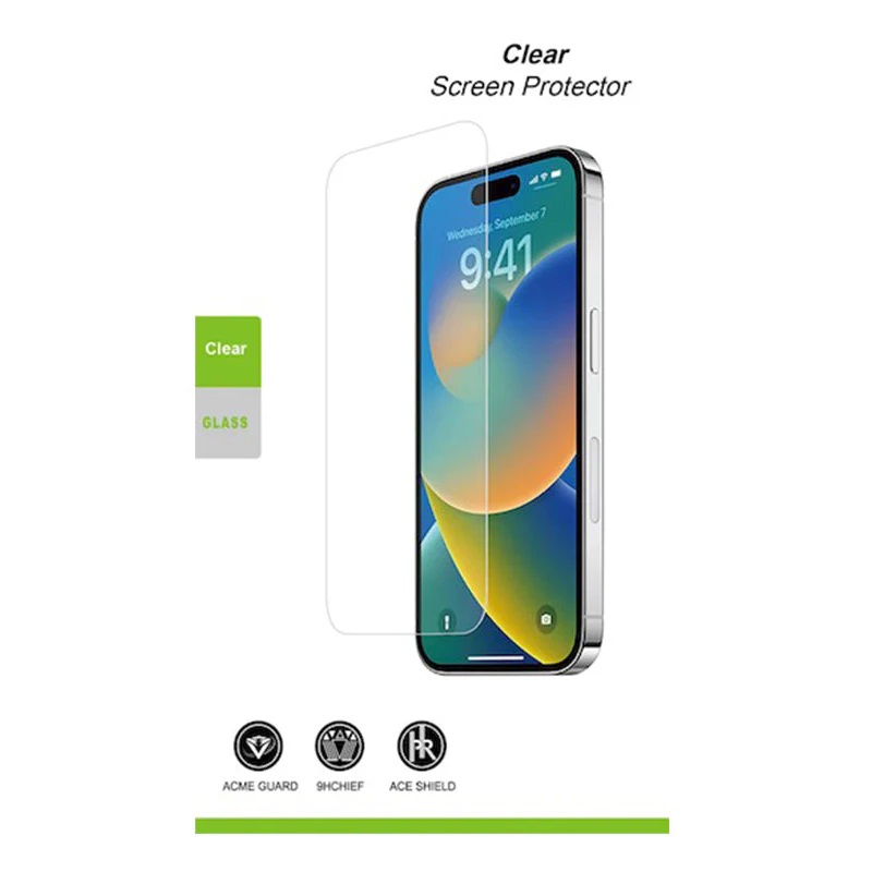 USP Samsung Galaxy S25 FE 6.7 Inch Tempered Glass Screen Protector - Clear, Lightweight, Scratch Resistant, Case Friendly